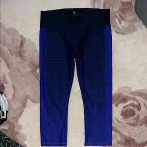 GAP Blue and Black Leggings
